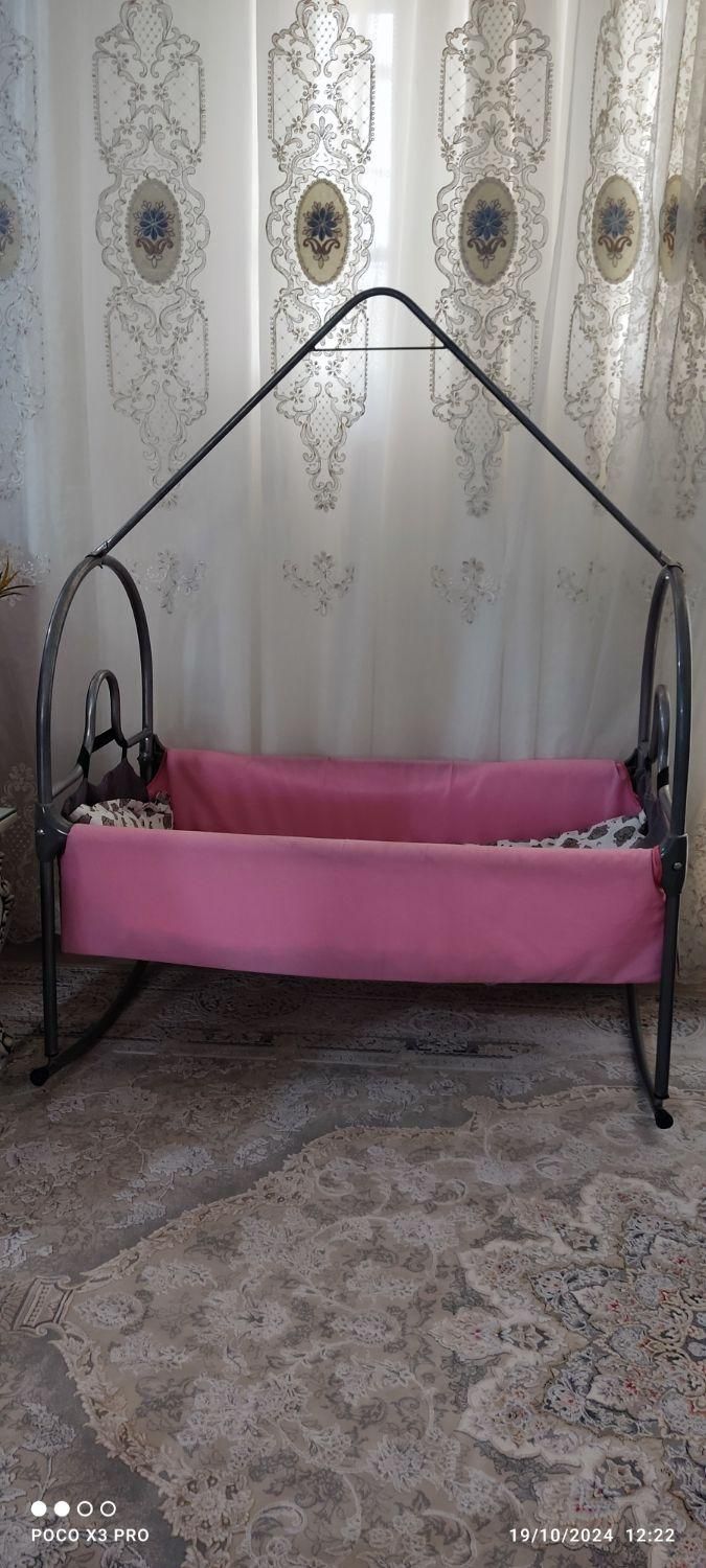 گهواره فلزی.کریر|اسباب و اثاث بچه|محمدشهر, شهرک چمران|دیوار