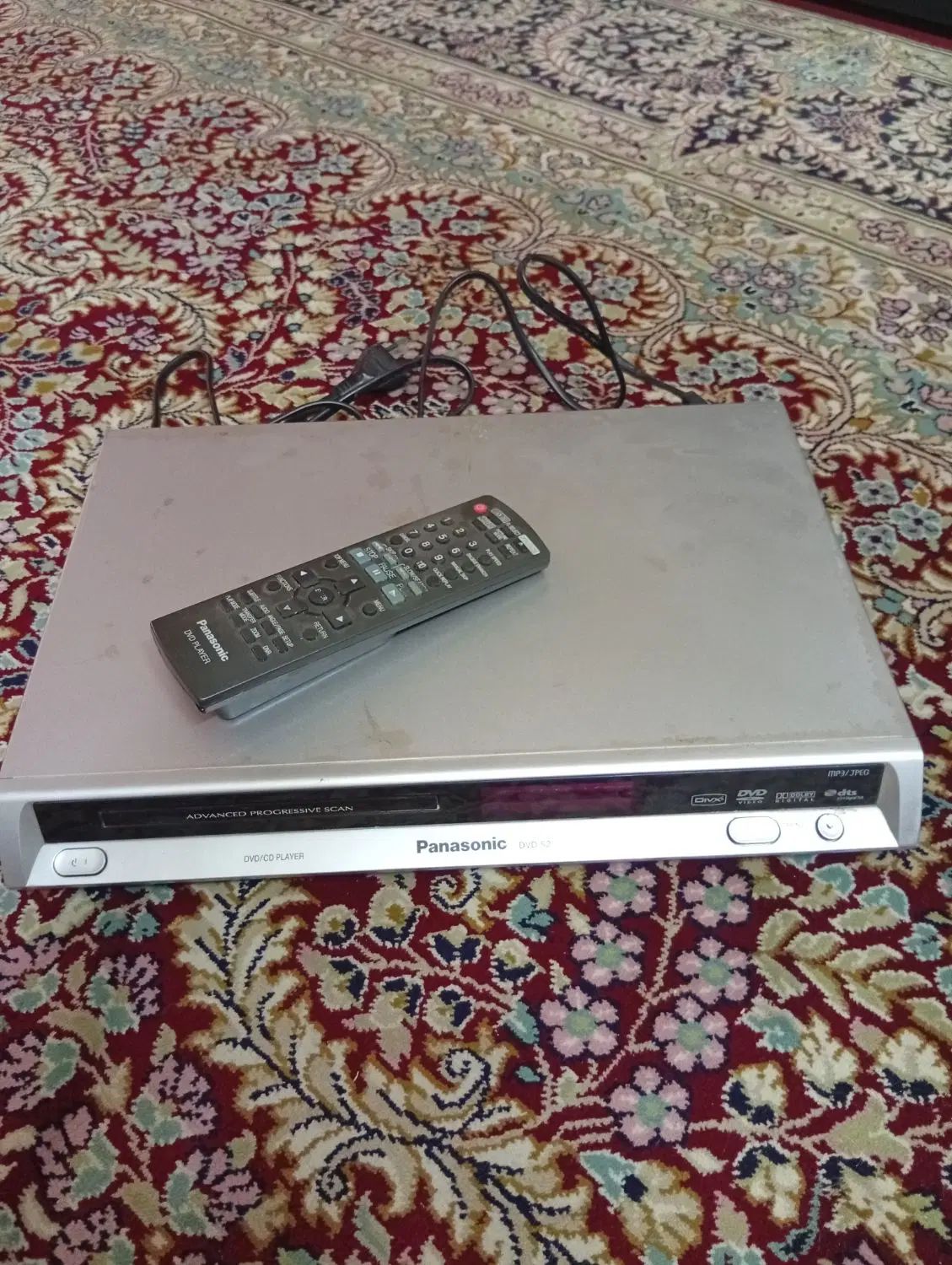 دی وی دی پلیر پاناسونیک|پخش‌کننده DVD و ویدیو|تهران, خاوران|دیوار