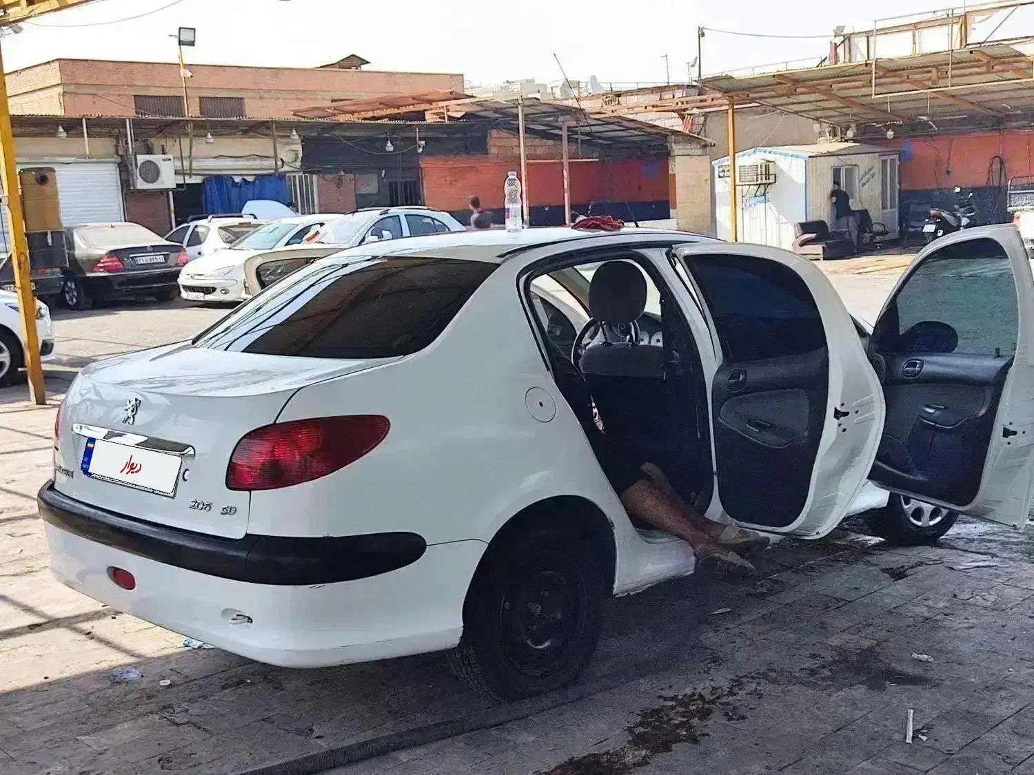 پژو 206 SD V8، مدل ۱۳۹۱|خودرو سواری و وانت|تهران, ابوذر|دیوار