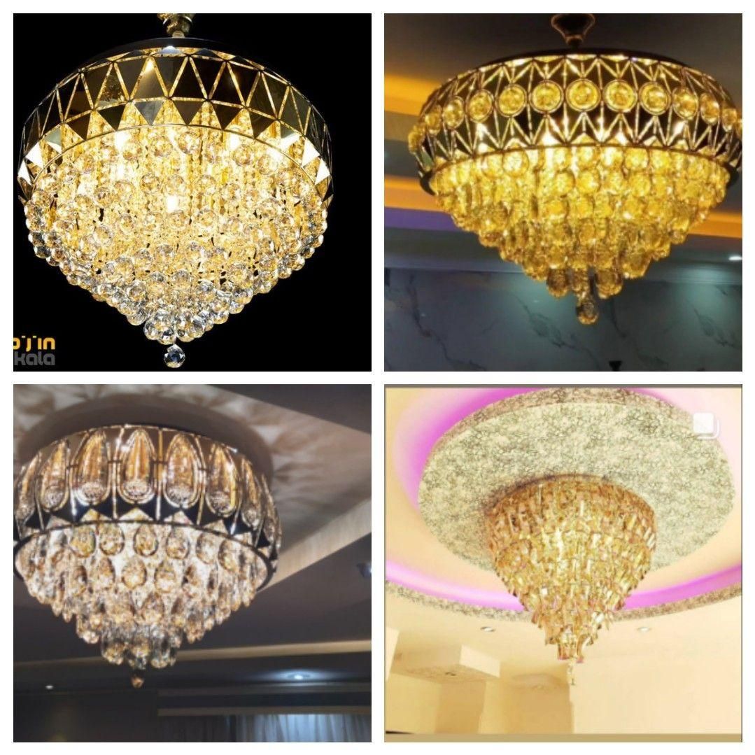 لوستر تولیدی مدرن.کریستالی.کهکشانی|لوستر و چراغ آویز|سیرجان, |دیوار