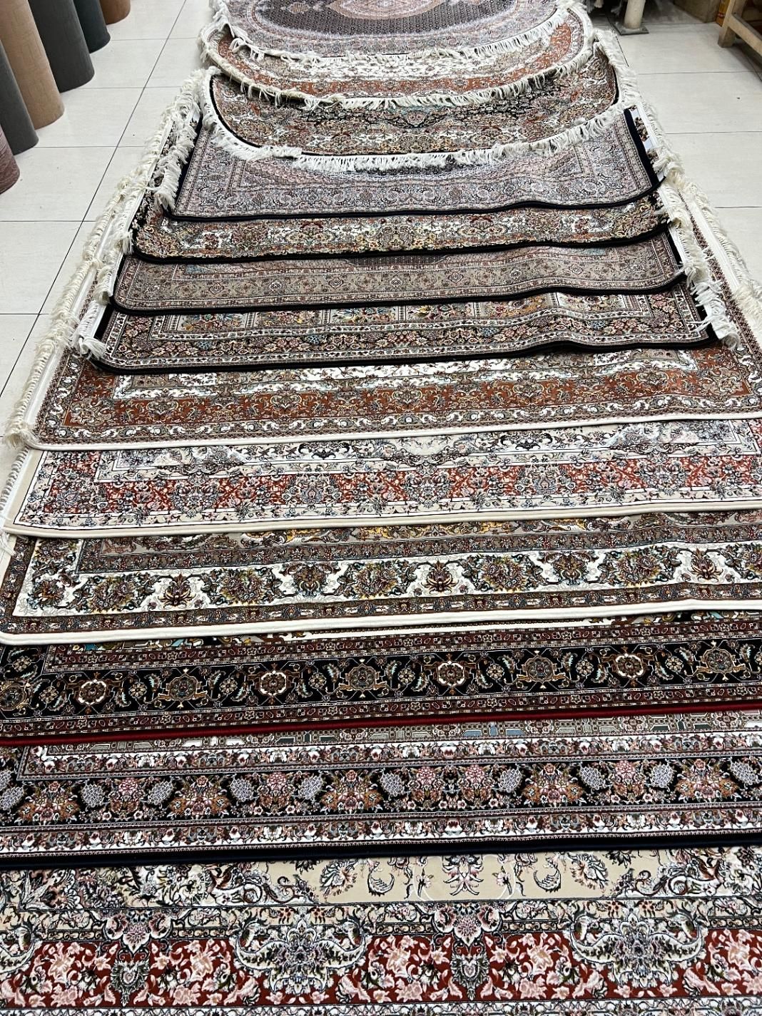 فرش نادر ۶ متر نمایندگی تبریز فول سایز موجود|فرش|تبریز, |دیوار
