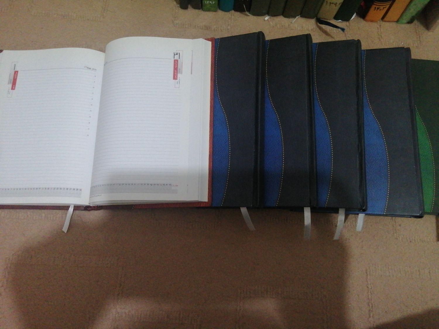 سررسید سر رسید تقویم تارخ گذشته دفتر ۲۰۰ برگ لوکس|لوازم التحریر|مشهد, رستگار|دیوار