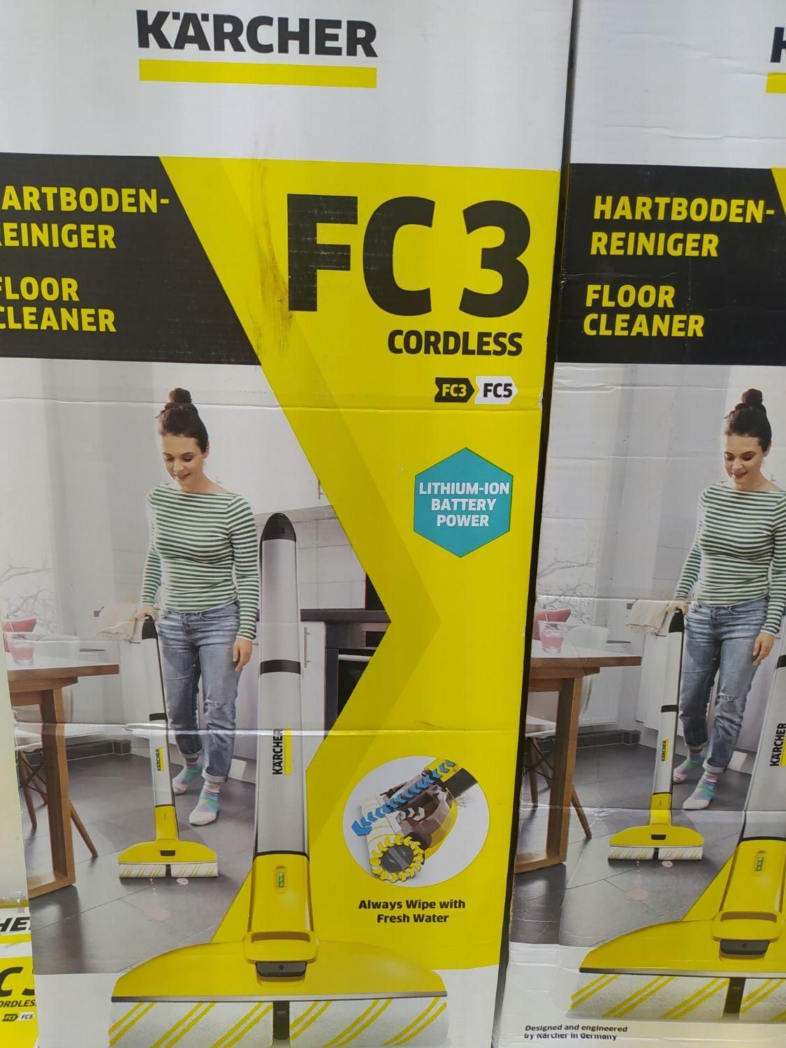 زمین شوی  شارژی کارچر(کرشر)مدلfc3 cordless|جاروبرقی، جارو شارژی، بخارشو|تهران, آبشار|دیوار