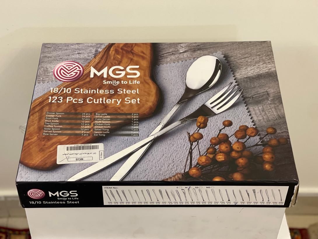 سرویس قاشق چنگال کاملا نو|ظروف سرو و پذیرایی|تهران, قیطریه|دیوار