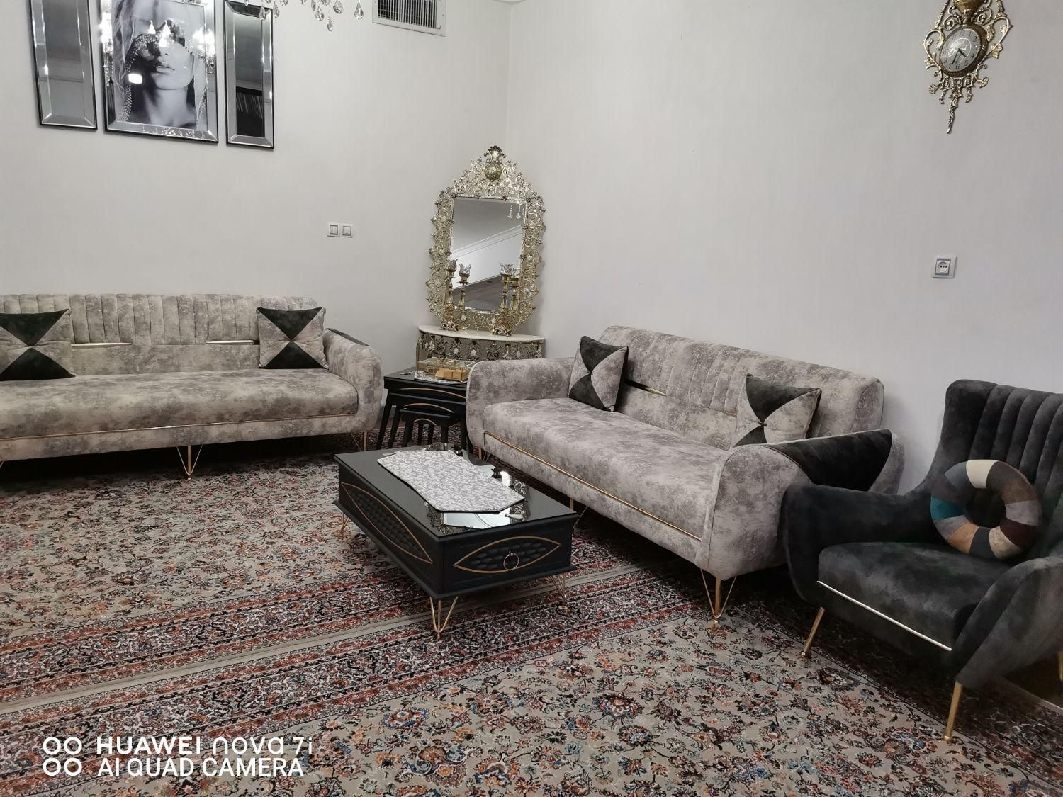 مبل راحتی کیفیت 8نفره با میز عسلی|مبلمان خانگی و میز عسلی|همدان, |دیوار