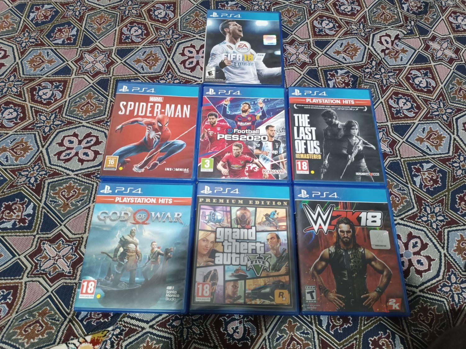 سیدی بازی ps4 ps5 دیسک بازی|کنسول، بازی ویدئویی و آنلاین|شهریار, |دیوار