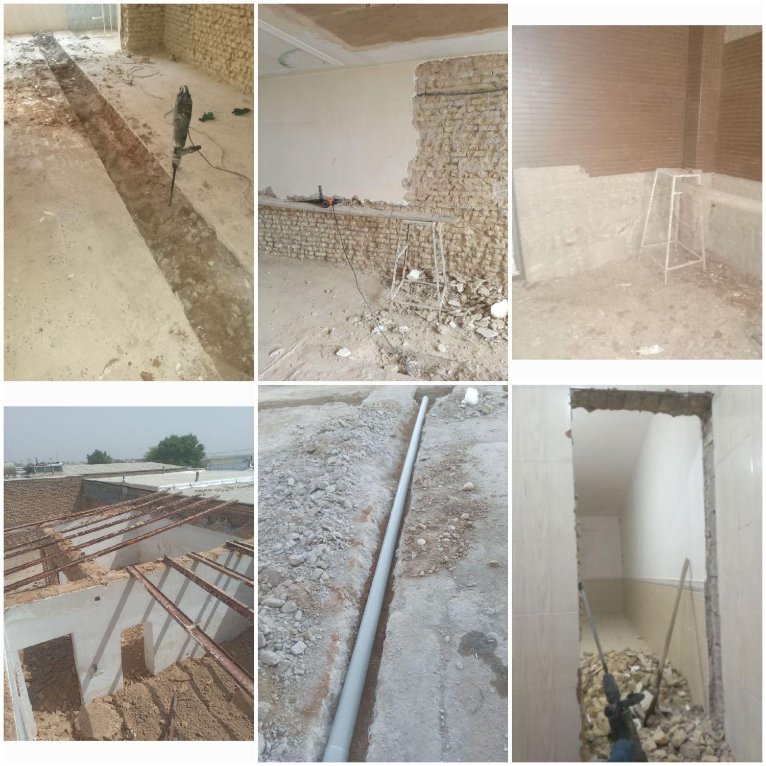 دریل تخریب تخریب کارسگوند|خدمات پیشه و مهارت|شوش, |دیوار