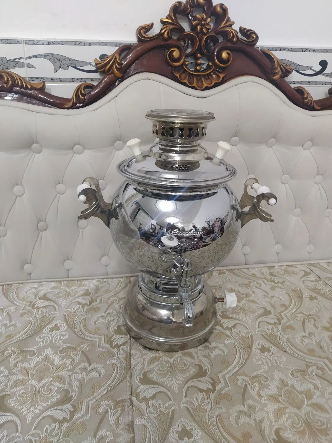 سماور اکبر برادران استفاده نشده|سماور، چای‌ساز، قهوه‌ساز|کرج, دهقان ویلا|دیوار