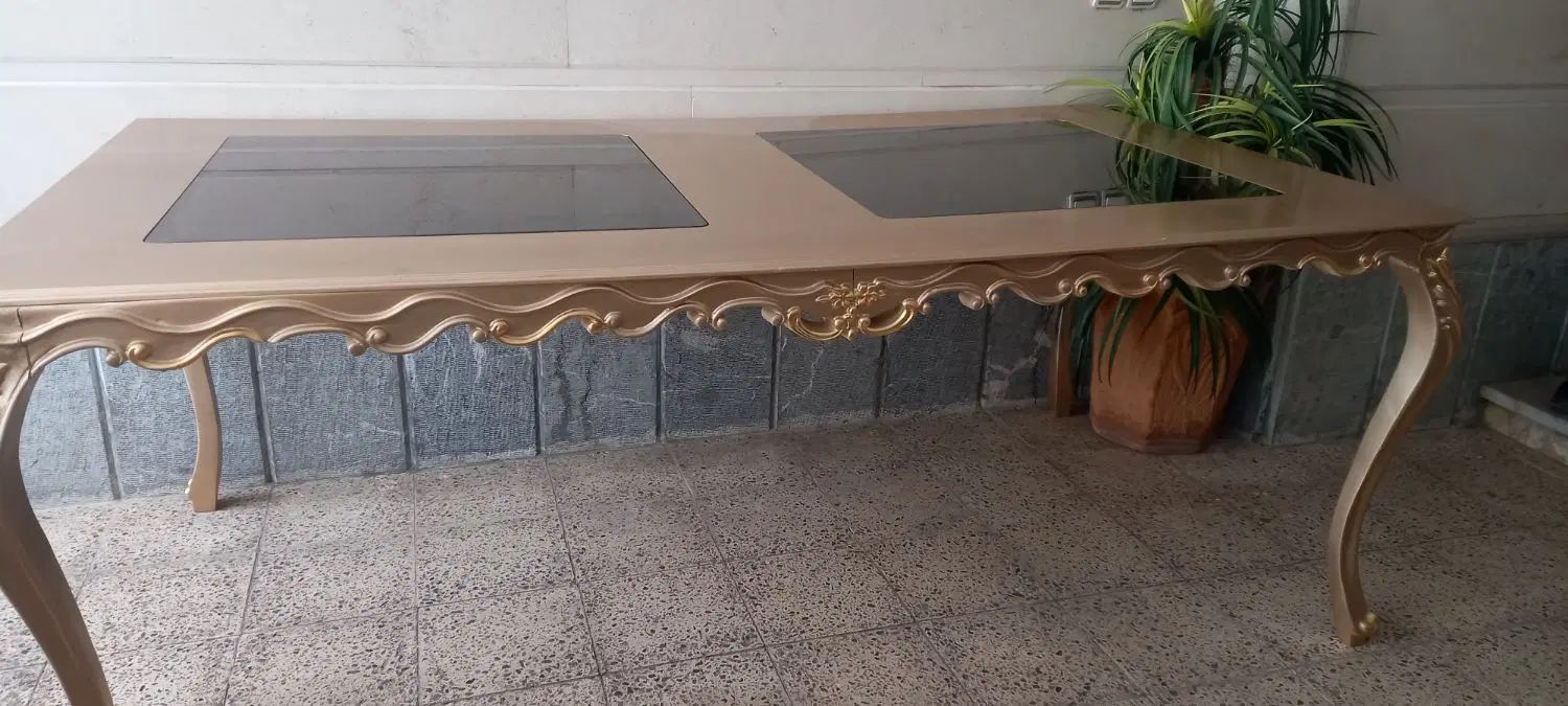 میز ناهار خوری ۸نفره تمام چوب وبدون صندلی|میز و صندلی غذاخوری|مشهد, امام خمینی|دیوار