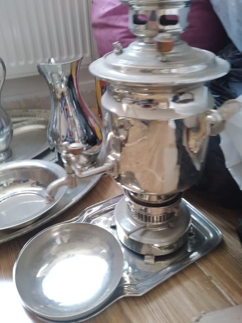 سماور ورشو نفتی نونو  پاسماوری افتابه|کلکسیون اشیاء عتیقه|تهران, حکیمیه|دیوار