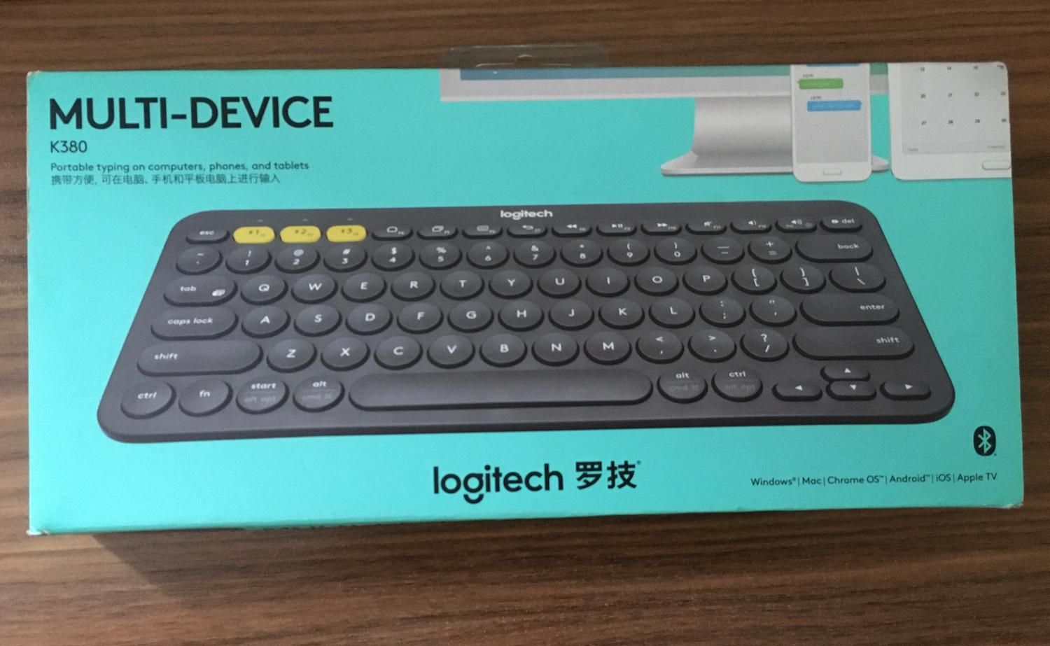 کیبورد بلوتوثی لاجیتک (Logitech K380)|قطعات و لوازم جانبی رایانه|بابل, |دیوار