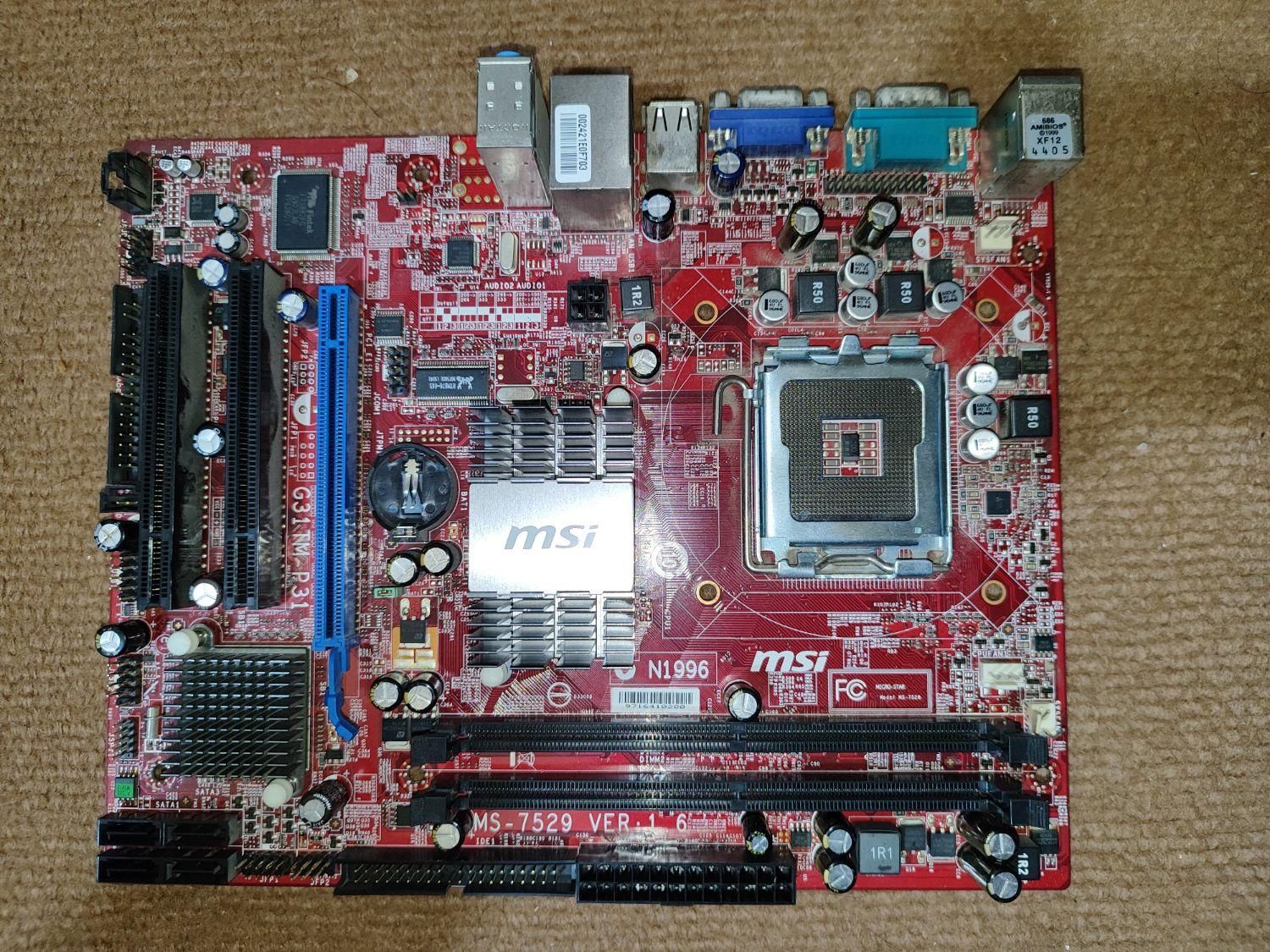 تعدادی مادربرد ddr2|قطعات و لوازم جانبی رایانه|چالوس, |دیوار