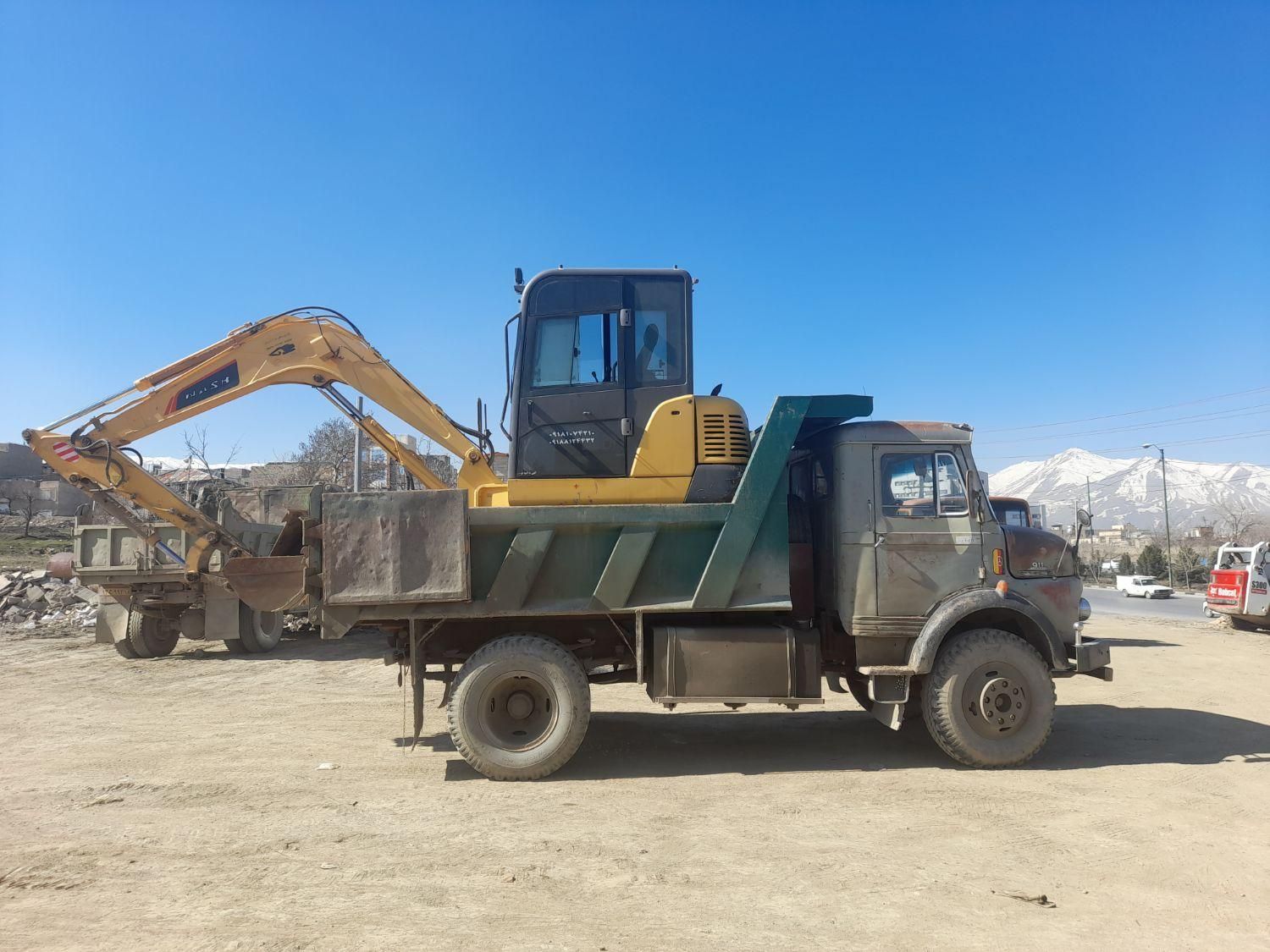 اجاره مینی بیل|خدمات حمل و نقل|همدان, |دیوار