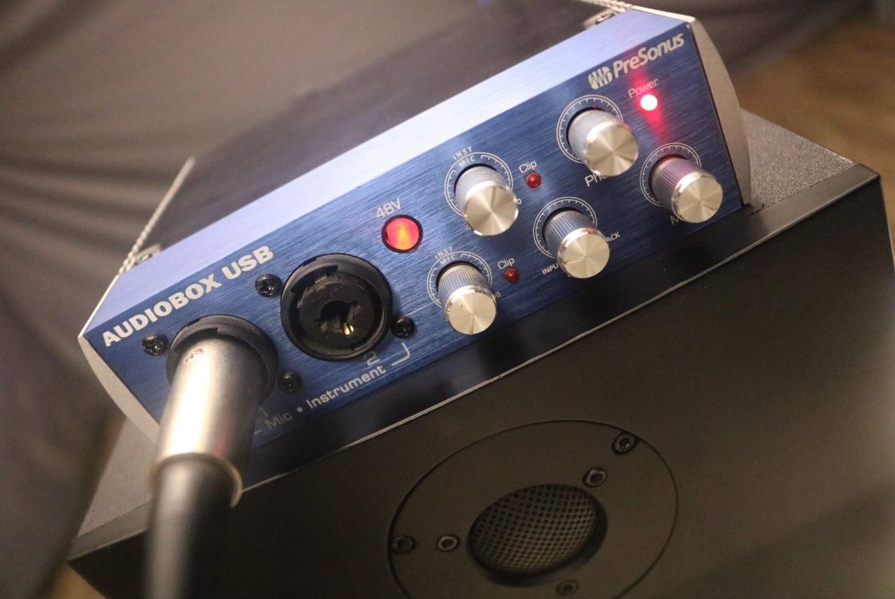 فروش کارت صدا پری‌سانوس PreSonus AudioBox USB|آلات موسیقی|تهران, امانیه|دیوار