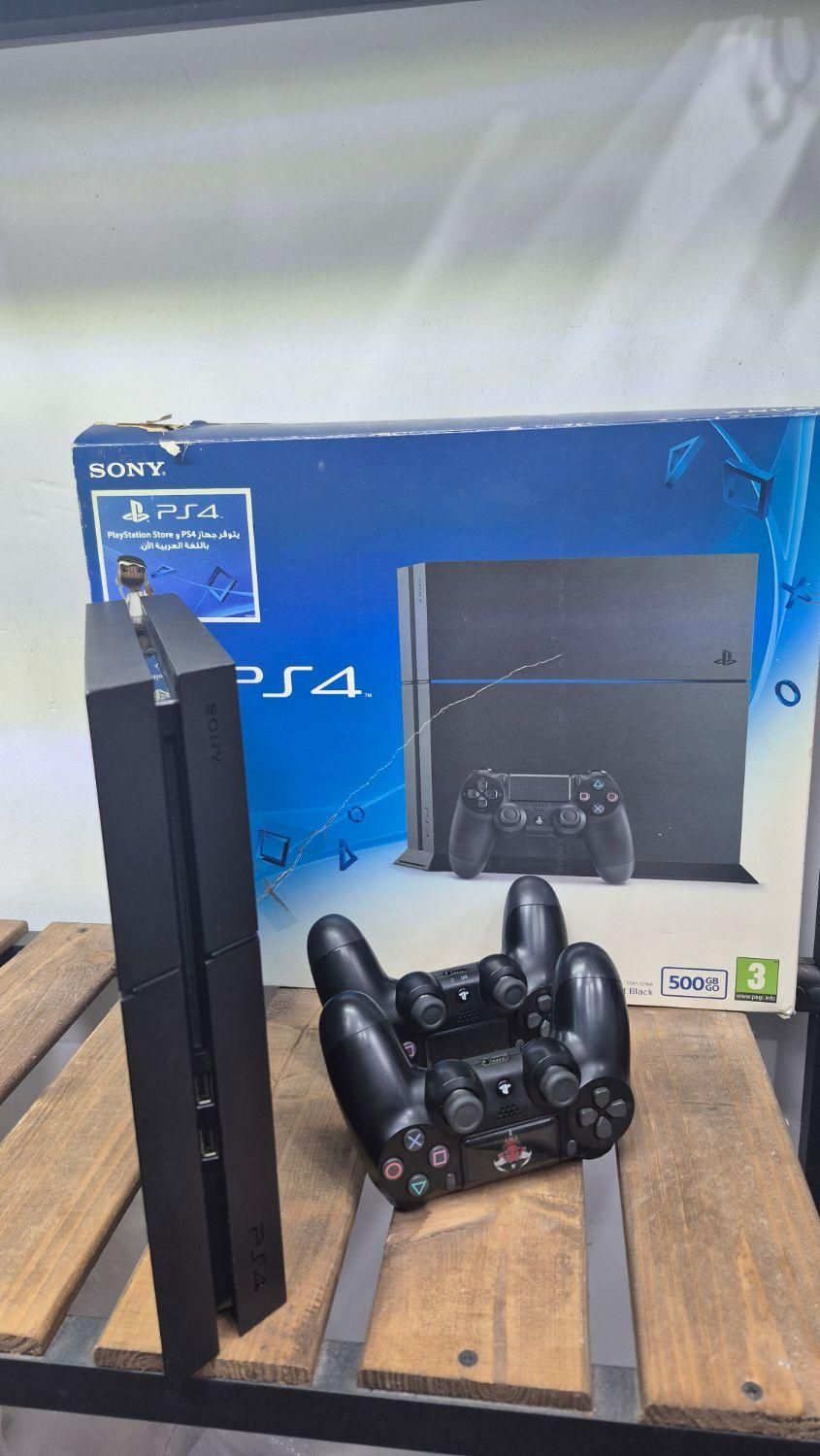 ps4 فت ۵۰۰گیگ دو دسته فول بازی|کنسول، بازی ویدئویی و آنلاین|تهران, زینبیه|دیوار