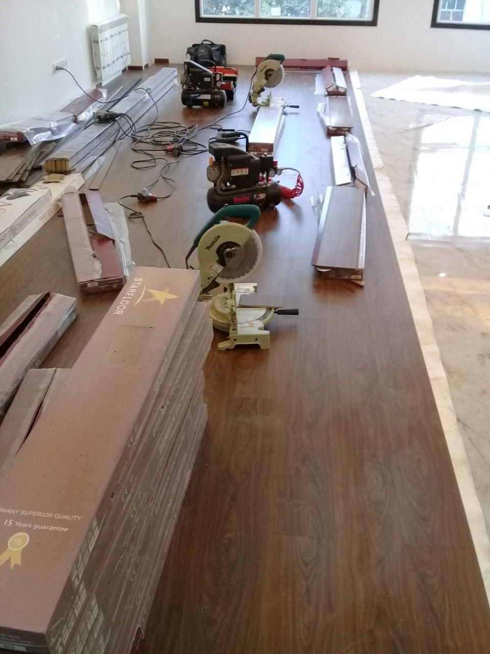 نصب پارکت لمینت دیوارپوش آذران قرنیر سقف|خدمات پیشه و مهارت|گنبد کاووس, |دیوار