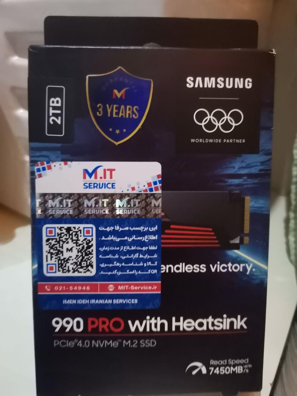 SSD سامسونگ ssd 990 Pro|کنسول، بازی ویدئویی و آنلاین|تهران, جوانمردان (اندیشه)|دیوار