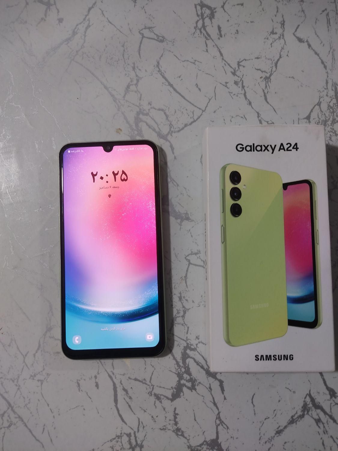 گوشی سامسونگ Galaxy A24 4G نو حافظه 128 گیگ رام 8|موبایل|تهران, شهرک کیانشهر|دیوار