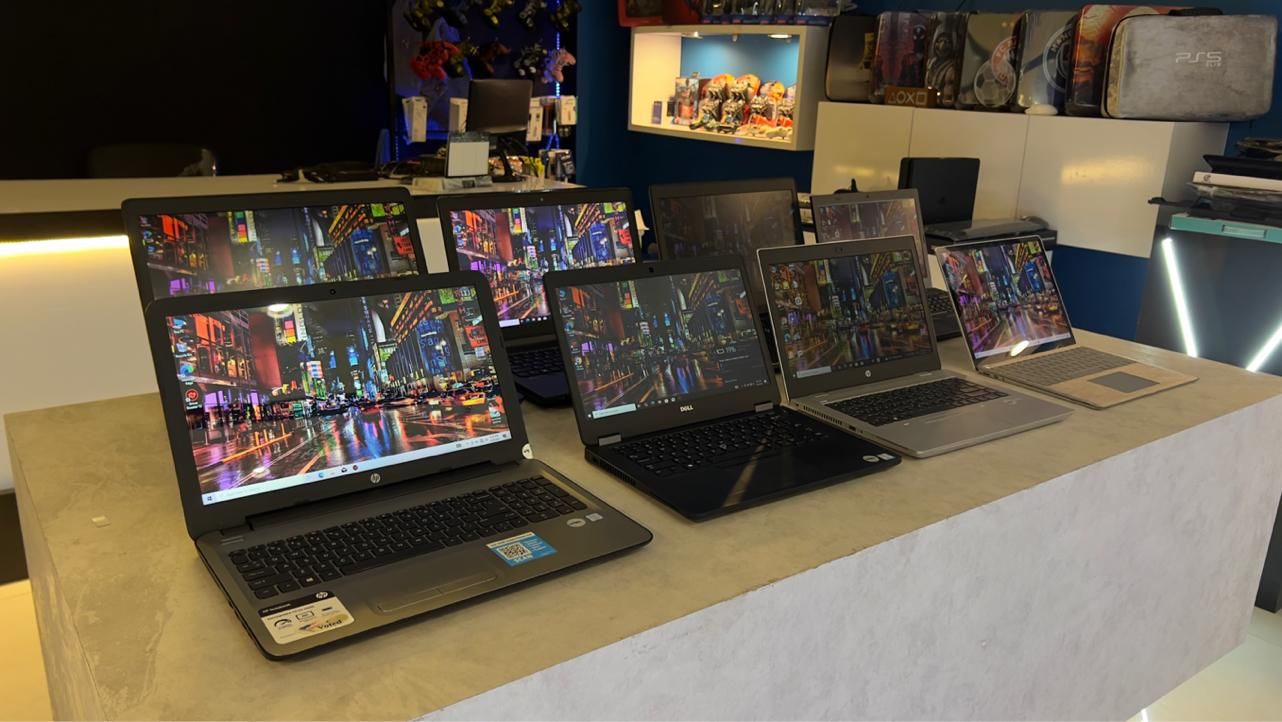 لپ تاپ های استوک همراه با گارانتی و چکی یا طلا|رایانه همراه|گلبهار, شهر جدید گلبهار|دیوار