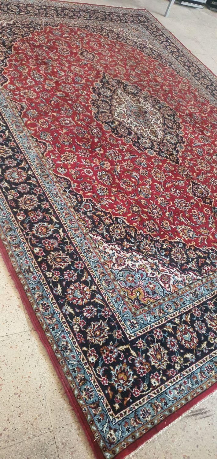 فرش ۱۲ متری وپشتی|فرش|اصفهان, قهجاورستان|دیوار