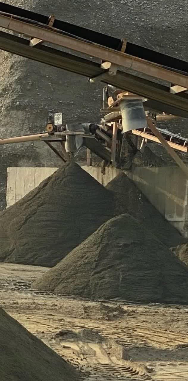 شن / ماسه /مستقیم از معدن|مصالح و تجهیزات ساختمان|اصفهان, قهاب جنوبی|دیوار