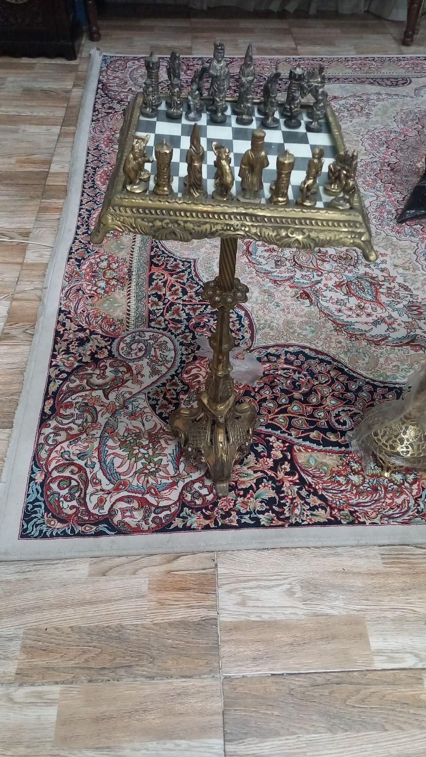 میزشطرنج برنجی|صنایع دستی و سایر لوازم تزئینی|تهران, ائمه اطهار|دیوار