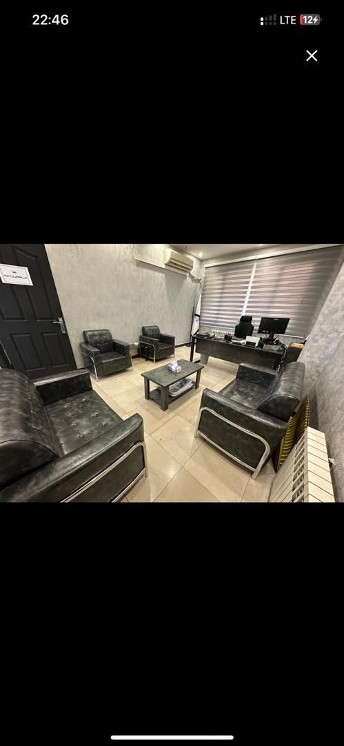 مبلمان اداری تمام لمسه ی مشکی|دفتر کار|اصفهان, احمدآباد|دیوار