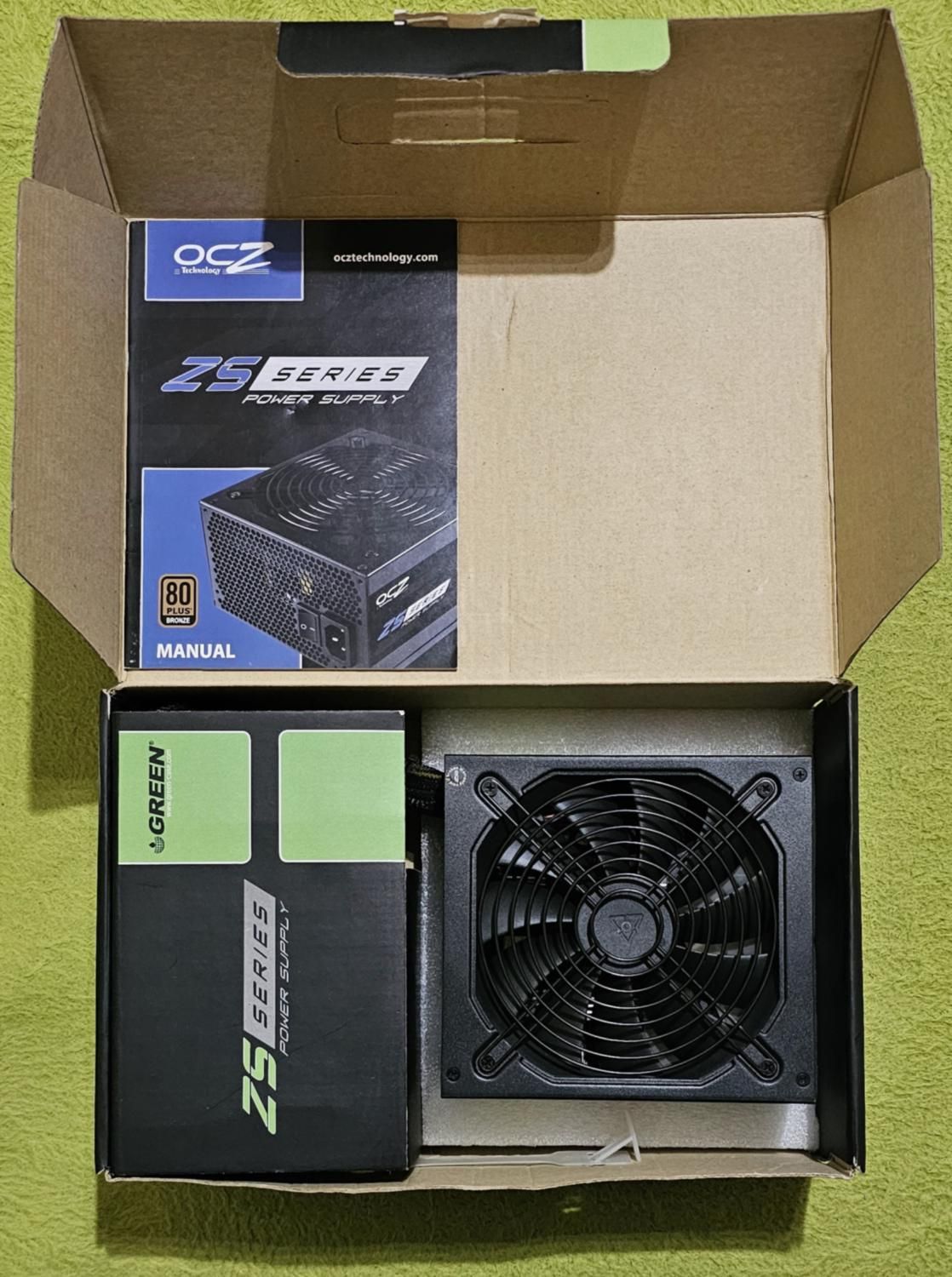 پاور (منبع تغذیه) 550 وات گرین Green GP550A-ZS|قطعات و لوازم جانبی رایانه|کرج, برغان|دیوار