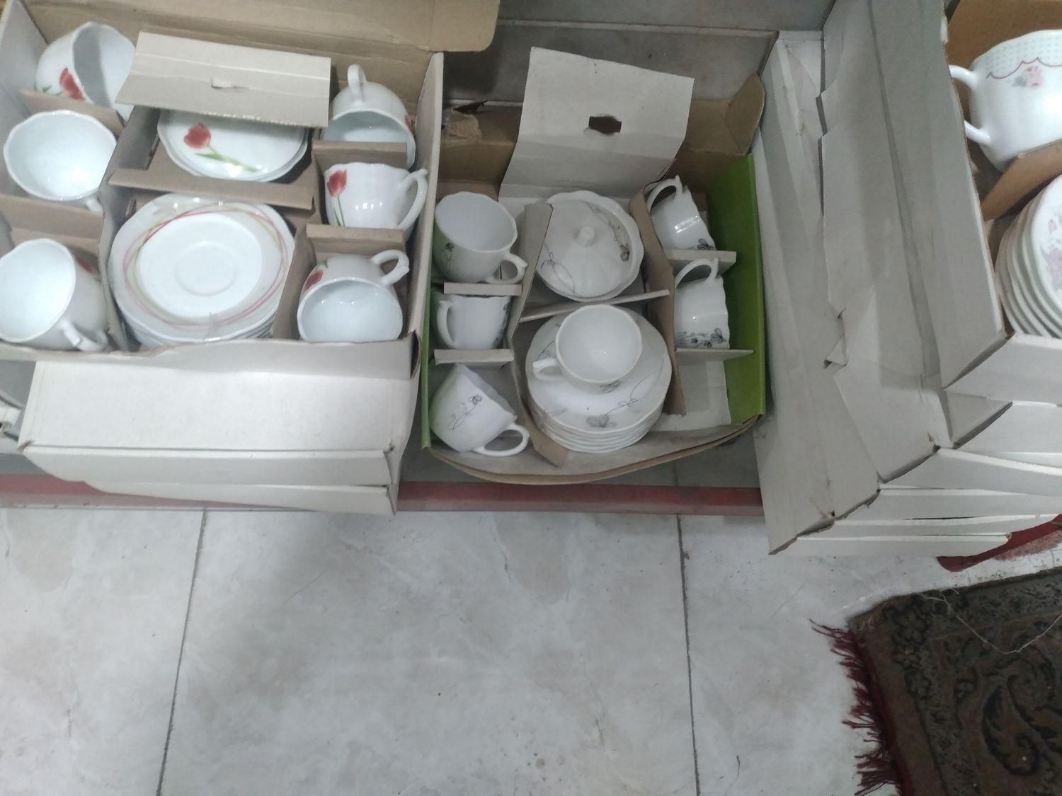 ارکوپال ۲۶ پارچه و استکان آرک۱۲و ۱۴ پارچه پذیرایی|ظروف سرو و پذیرایی|رشت, سلیمانداراب|دیوار