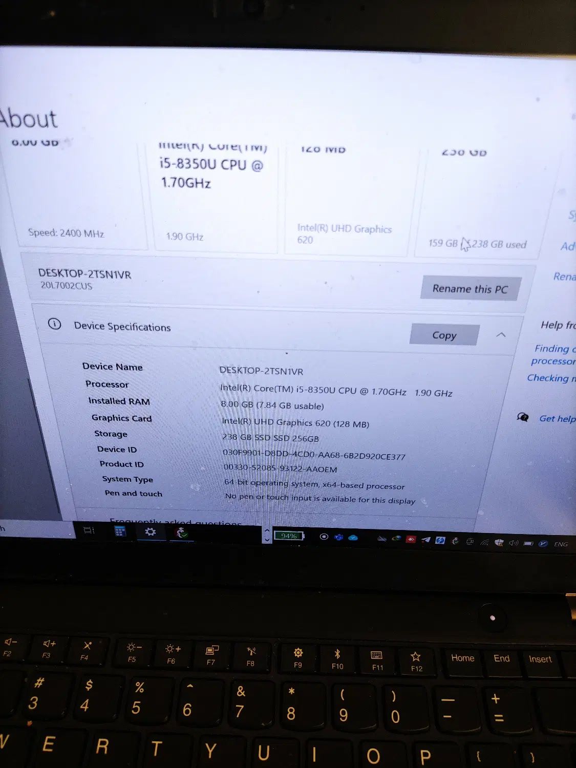 لپ تاپ lenovo|رایانه همراه|تهران, میرداماد|دیوار