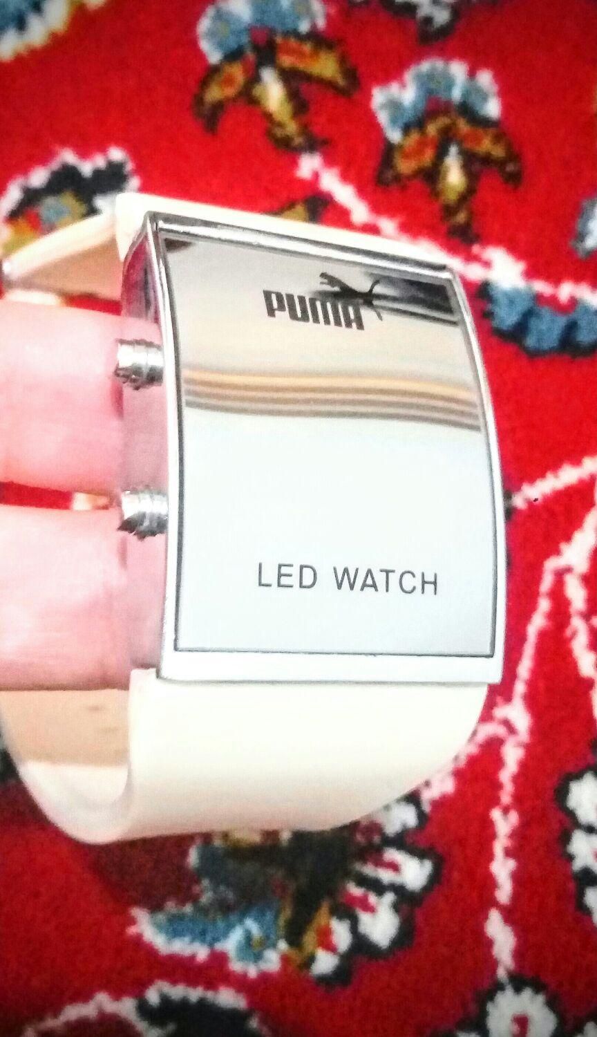 ساعت ال ای دی پوما puma|ساعت|خرم‌آباد, |دیوار