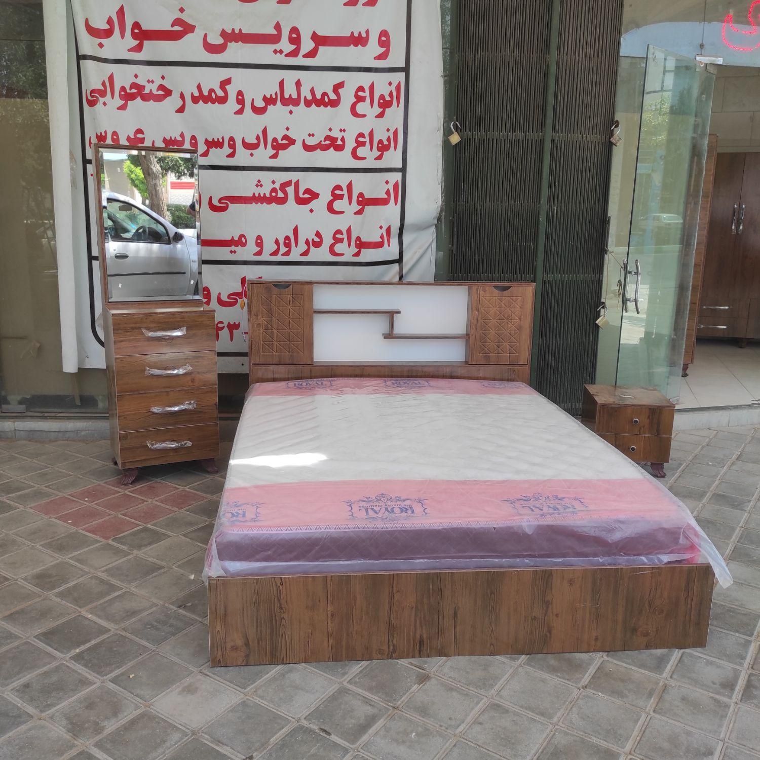 تختخواب مدل سارا|تخت و سرویس خواب|اصفهان, بوستان ناژوان|دیوار