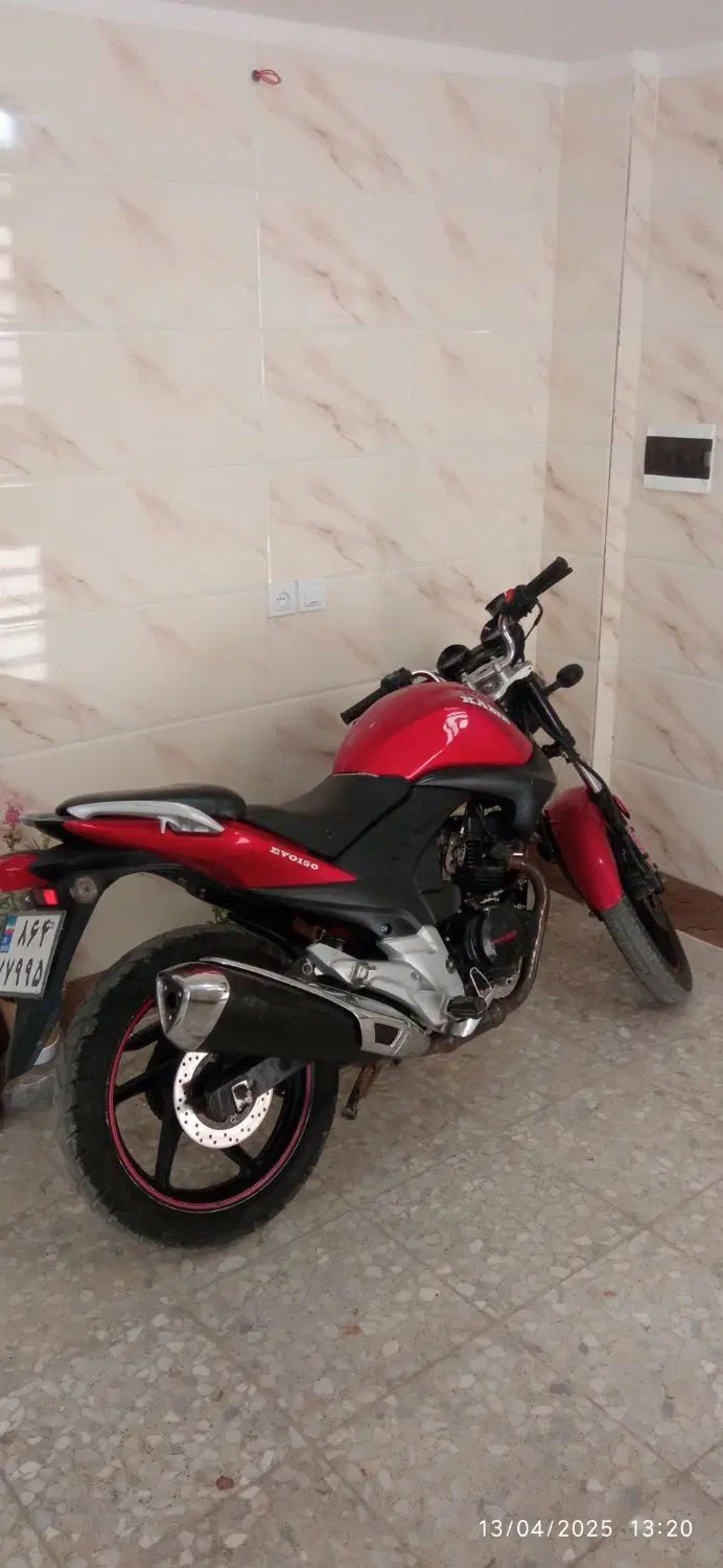 کبیر 150مدل 95|موتورسیکلت|اصفهان, باغ فدک|دیوار