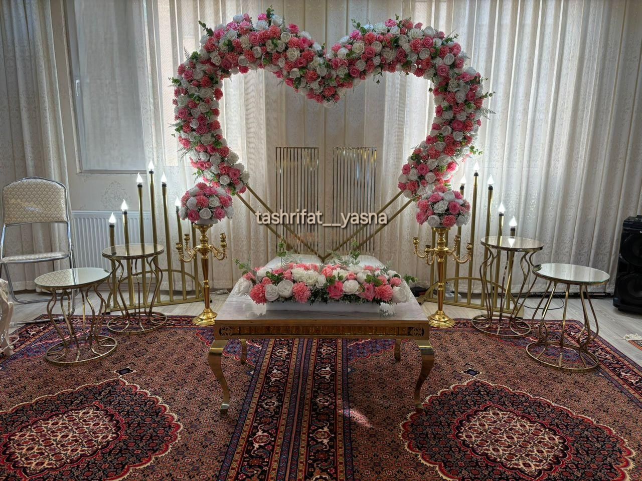 گل آرایی و کف استیج|خدمات پذیرایی، مراسم|اردبیل, |دیوار