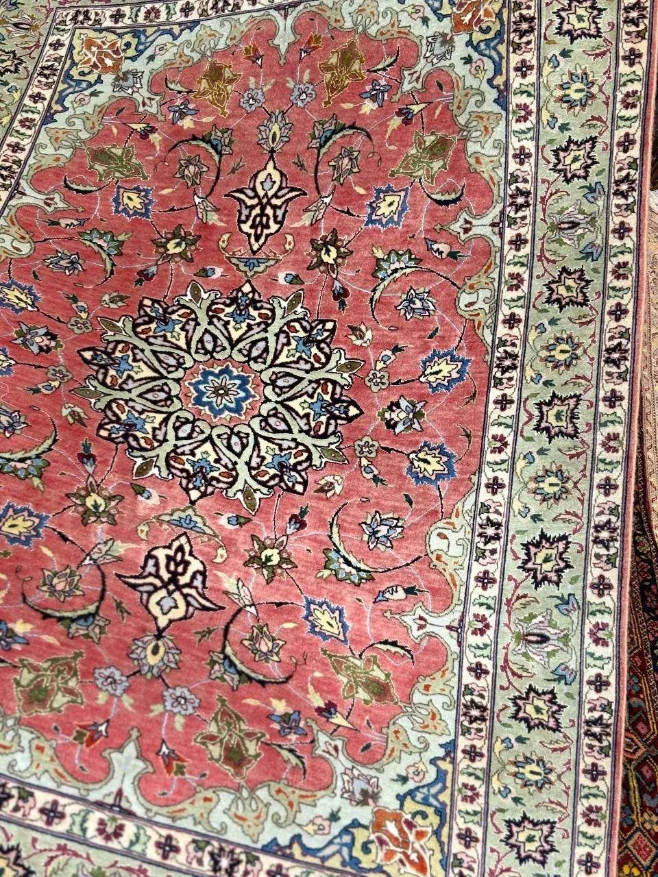 ۳تازرونیم اعلای تبریز۵۰رج وقم۷۰رج‌ چله ابریشم|فرش|کرج, کوی امامیه|دیوار