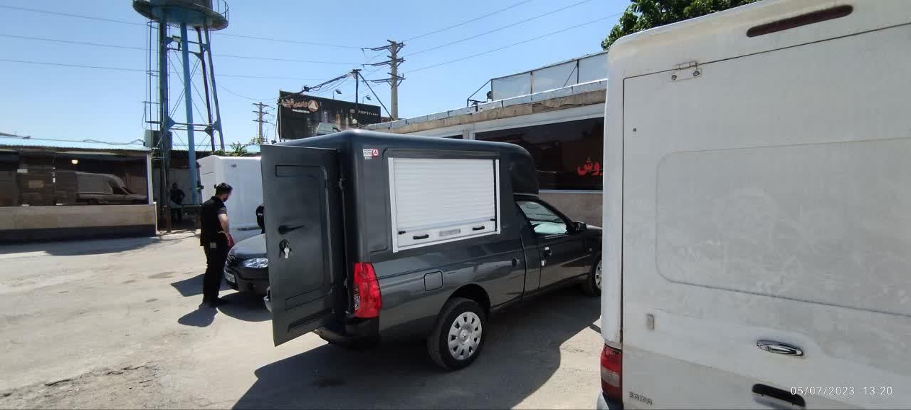 اتاق عقب آریسان ۲ باربند مسقف وانت کابین اریسان|قطعات یدکی و لوازم جانبی|تهران, وردآورد|دیوار