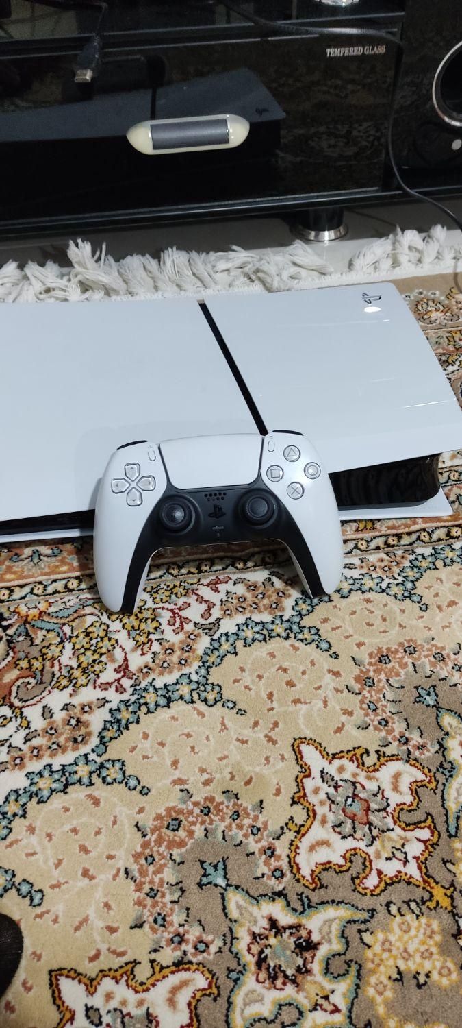 ps5 slim digital 1T با بازی Fc 25 و پلاس|کنسول، بازی ویدئویی و آنلاین|تهران, شهید دستغیب|دیوار