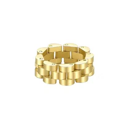هدیه ای برازنده انگشترمردانه طلایی مدل Rolex|جواهرات|تبریز, |دیوار