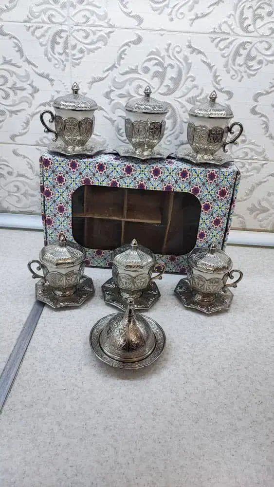 سرویس قهوه خوری ترک|ظروف سرو و پذیرایی|تهران, استاد معین|دیوار