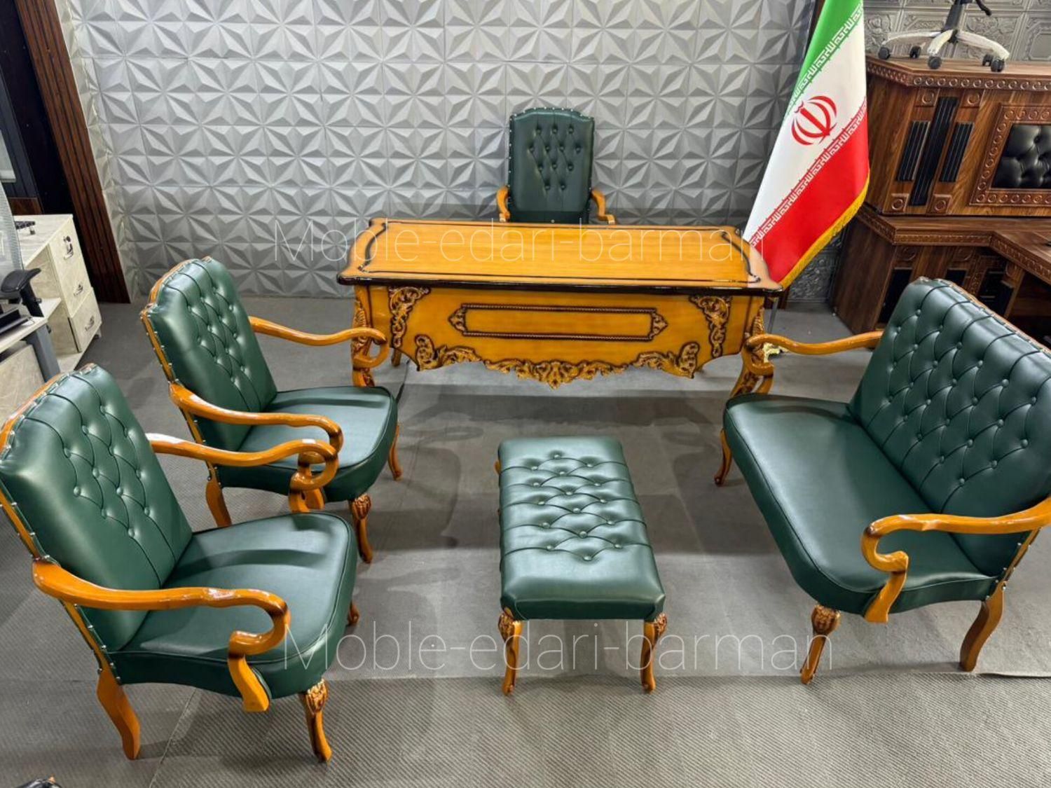 مبلمان اداری مدل نویان چوب/کلاسیک|دفتر کار|تهران, یافت آباد جنوبی|دیوار