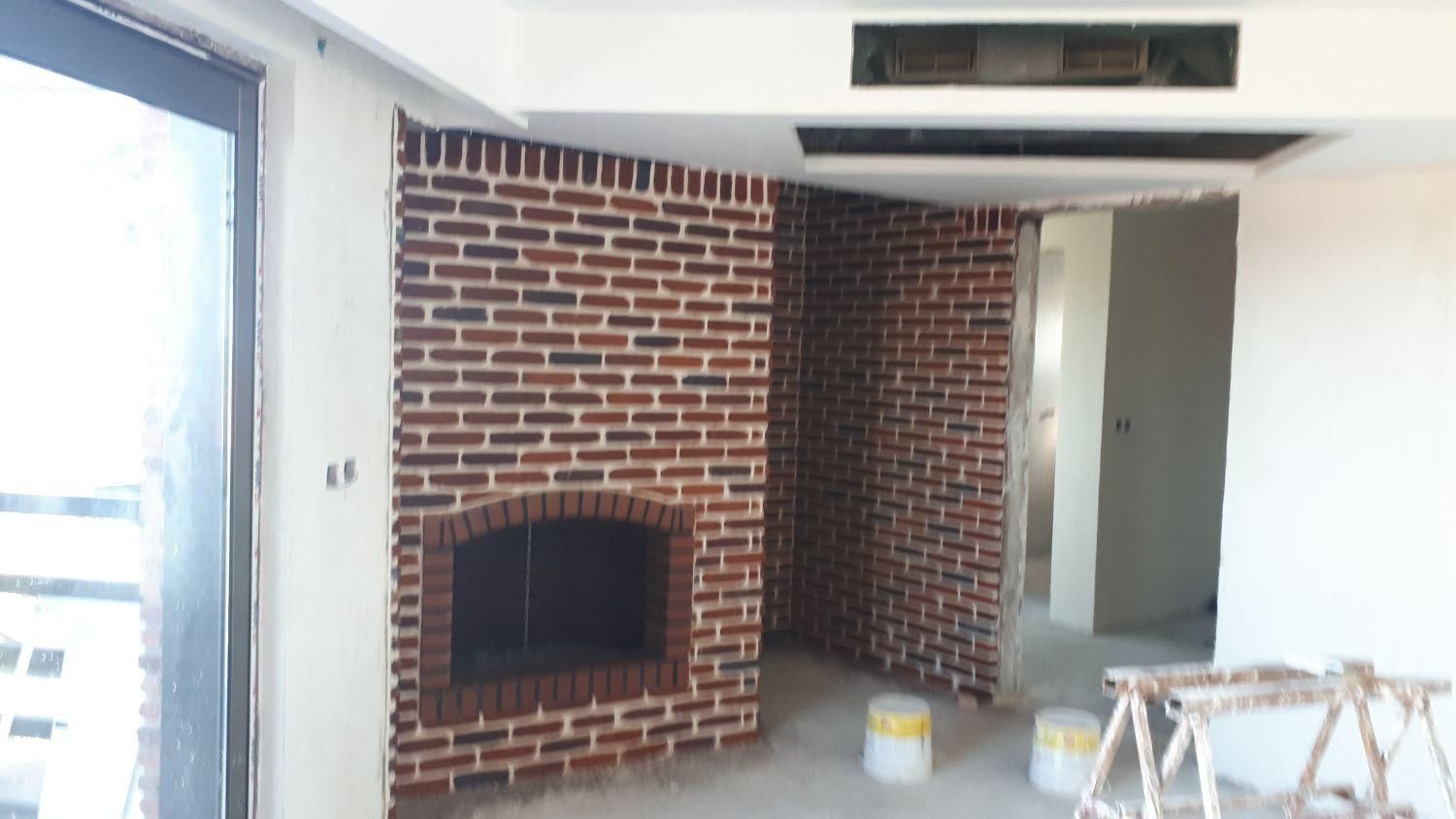 نصب انواع آجرنما چسبی ودوقابی با بالاترین کیفیت|خدمات پیشه و مهارت|تهران, اقدسیه|دیوار