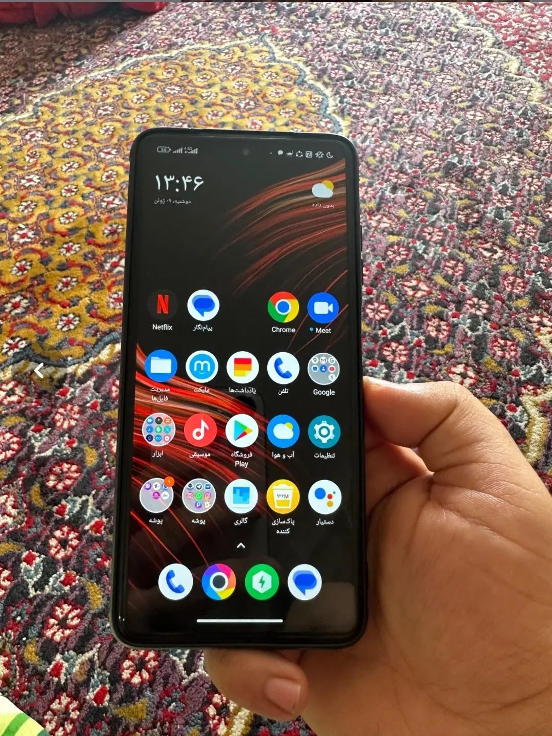 شیائومی پوکوx3 nfc|موبایل|تبریز, |دیوار