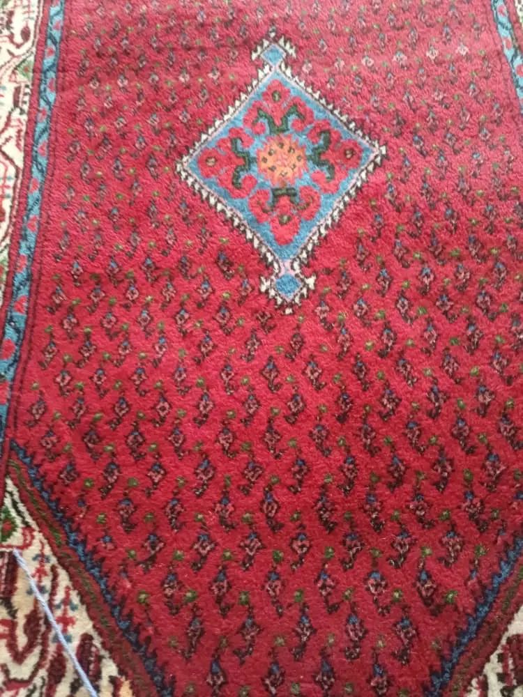 یک جفت قالیچه ریز بافت اراک طرح بوته|فرش|کرج, مطهری|دیوار