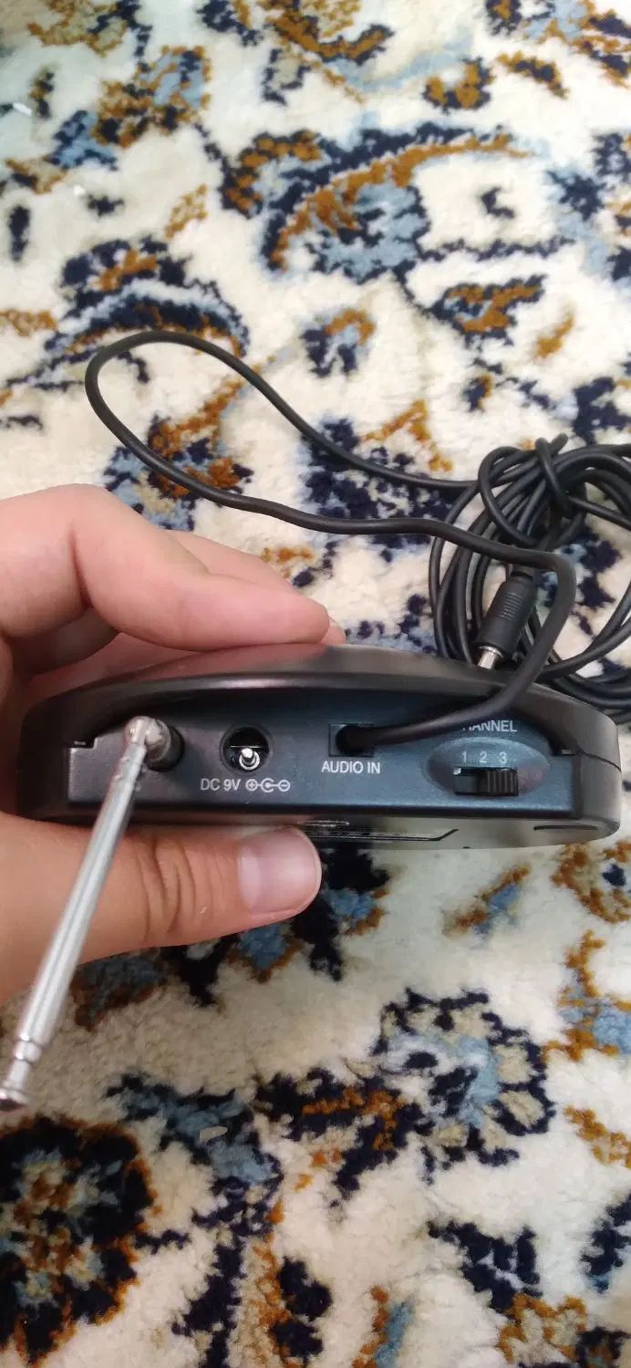 یک جفت هدفون JVC و یک فرستنده استریو FM|پخش‌کننده همراه|تهران, اختیاریه|دیوار