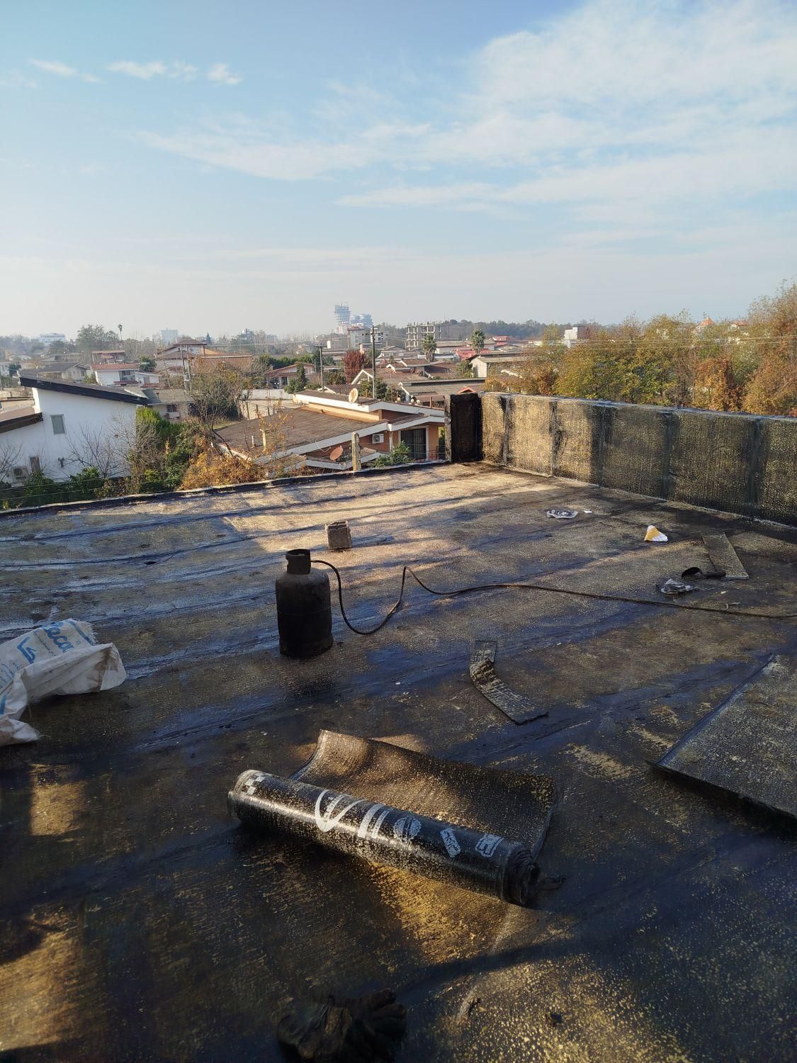 نصب ایزوگام وقیر گونی|خدمات پیشه و مهارت|چالوس, |دیوار