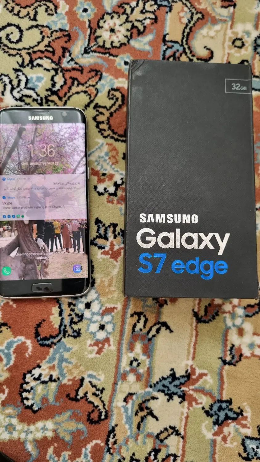 گوشی گلکسی اس 7 edge|موبایل|تهران, سید خندان (جلفا)|دیوار