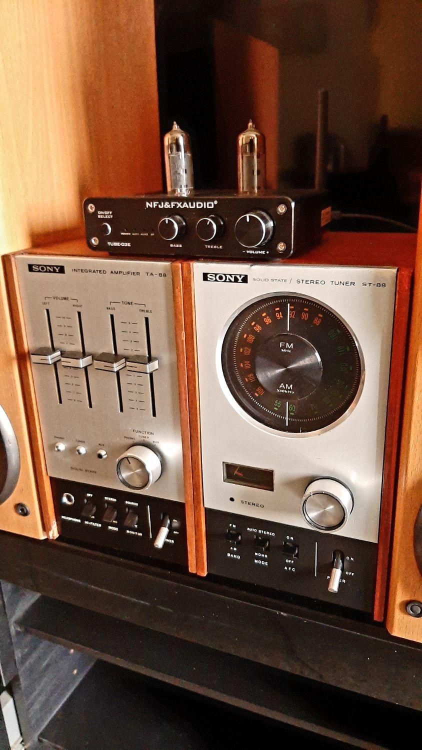 Vintage Sony TA-88  vs ST-88|سیستم صوتی خانگی|تهران, مهران (سیدخندان)|دیوار