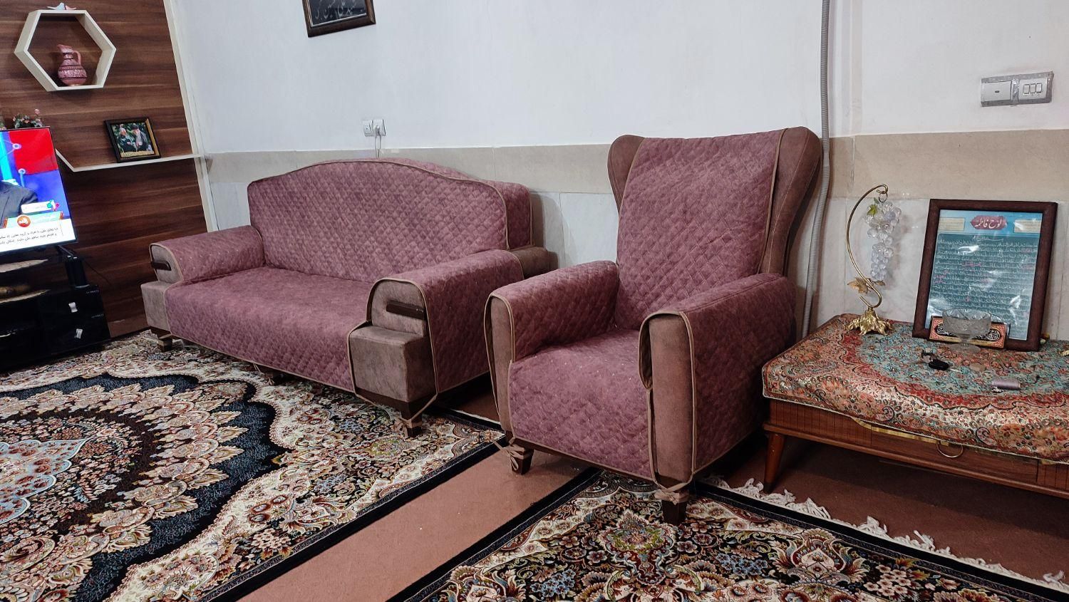 کاور مبلمان.ژله ایی.کاور مبل|مبلمان خانگی و میز عسلی|قم, آزادگان|دیوار