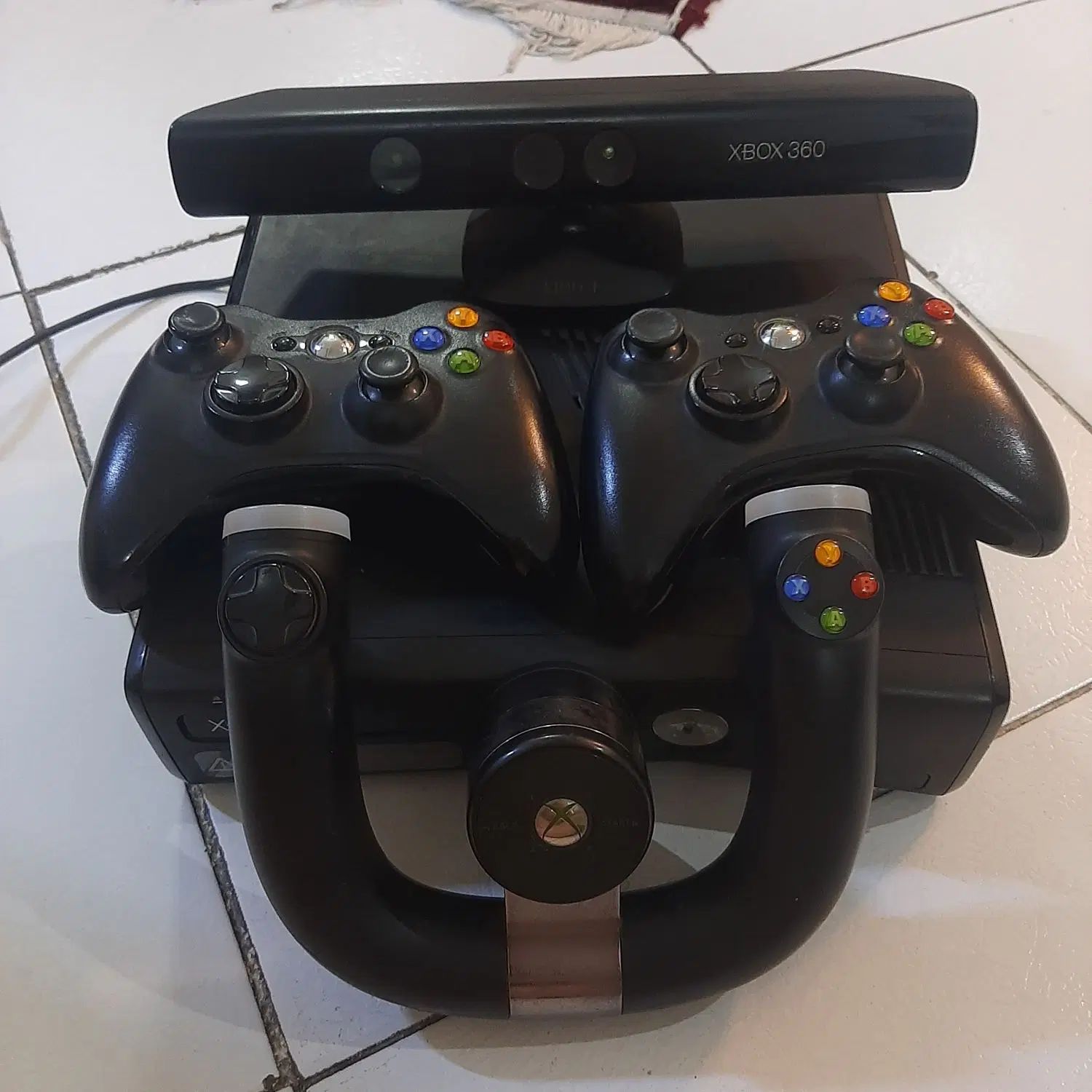 xbox 360 slim ایکس باکس|کنسول، بازی ویدئویی و آنلاین|تهران, مهران (سیدخندان)|دیوار