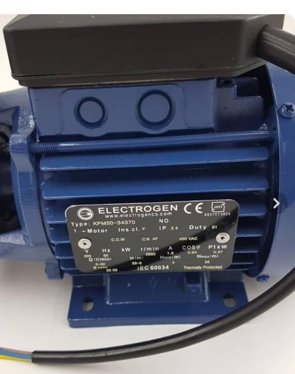 پمپ الکتروژن وموتوژن باضمانت|مصالح و تجهیزات ساختمان|اصفهان, سرچشمه|دیوار